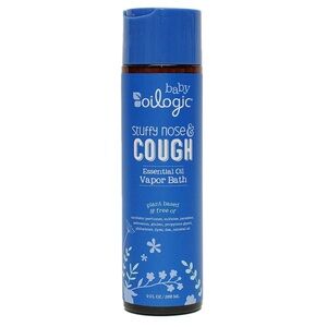 Oilogic Stuffy Nose & Cough, Essential Oil Vapor Bath for Baby, 9 oz